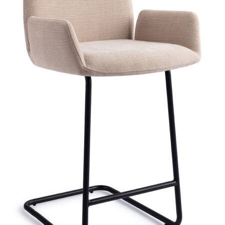 Jesper Home Barstoel 'Misaki' Arch Black