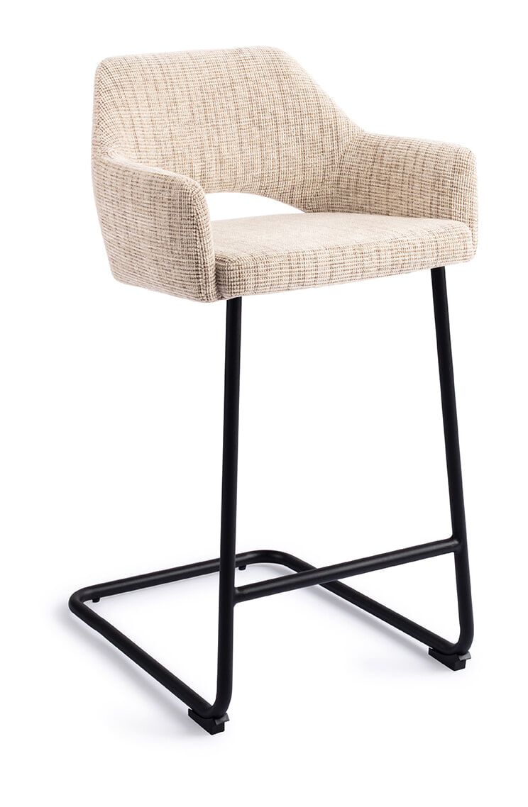 Jesper Home Barstoel 'Yanai' Arch Black