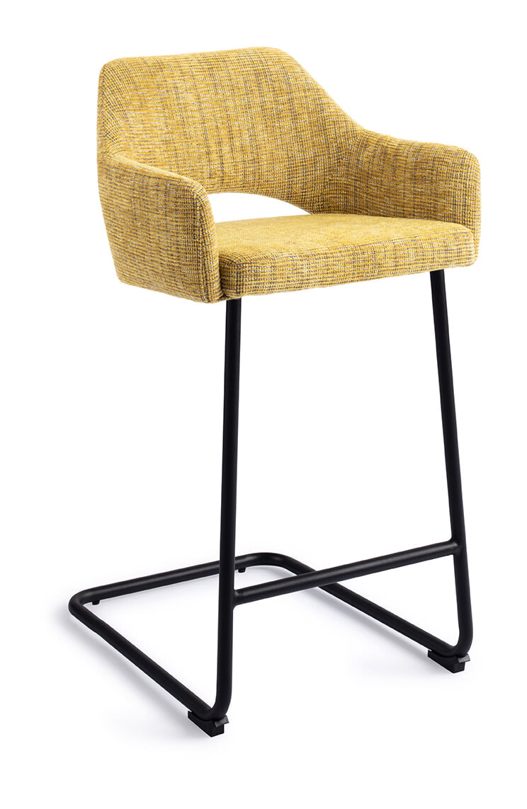 Jesper Home Barstoel 'Yanai' Arch Black