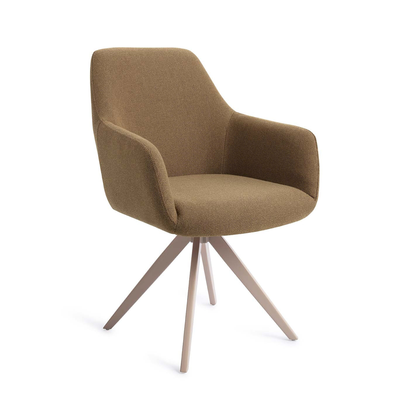 Jesper Home Draaibare Eetkamerstoel 'Hiroo' Turn Beige