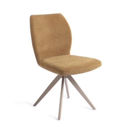 Jesper Home Draaibare Eetkamerstoel 'Ikata' Turn Beige