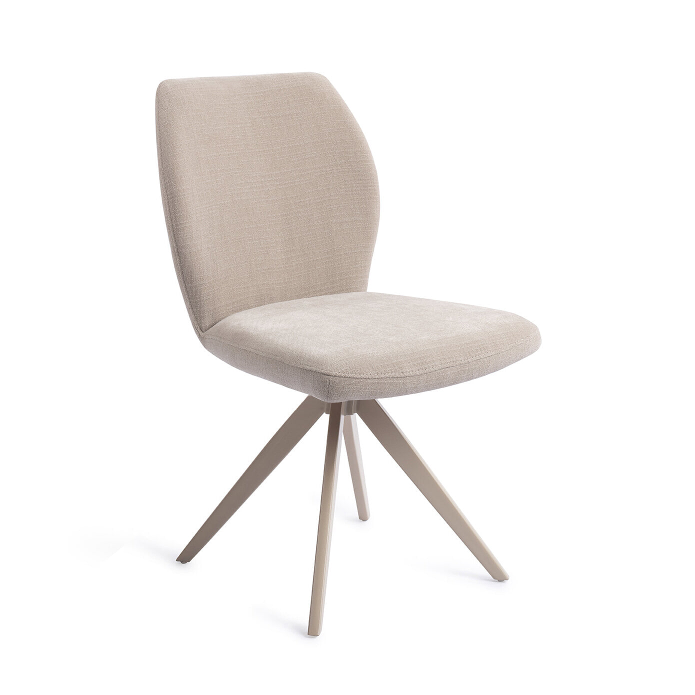 Jesper Home Draaibare Eetkamerstoel 'Ikata' Turn Beige