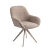 Jesper Home Draaibare Eetkamerstoel 'Kushi' Turn Beige