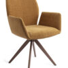 Jesper Home Draaibare Eetkamerstoel 'Misaki' Turn Brown