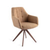 Jesper Home Draaibare Eetkamerstoel 'Noto' Turn Brown
