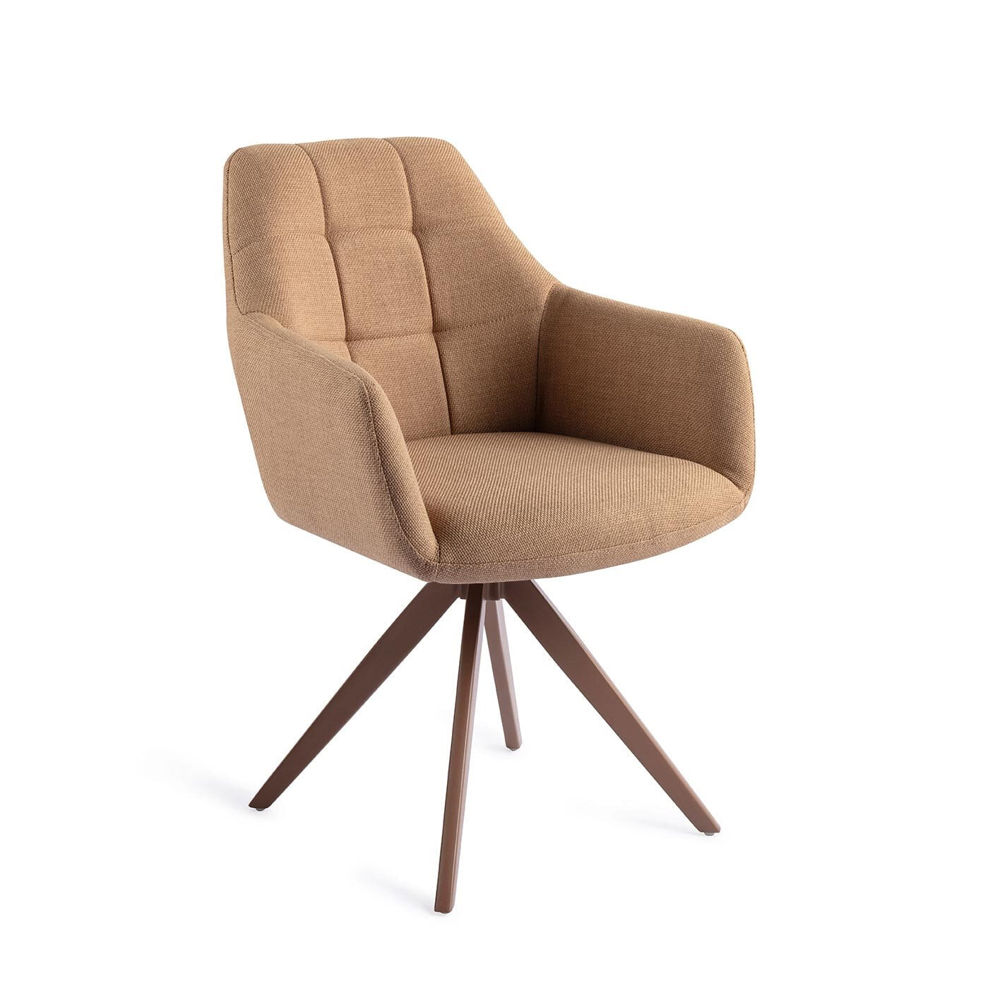 Jesper Home Draaibare Eetkamerstoel 'Noto' Turn Brown