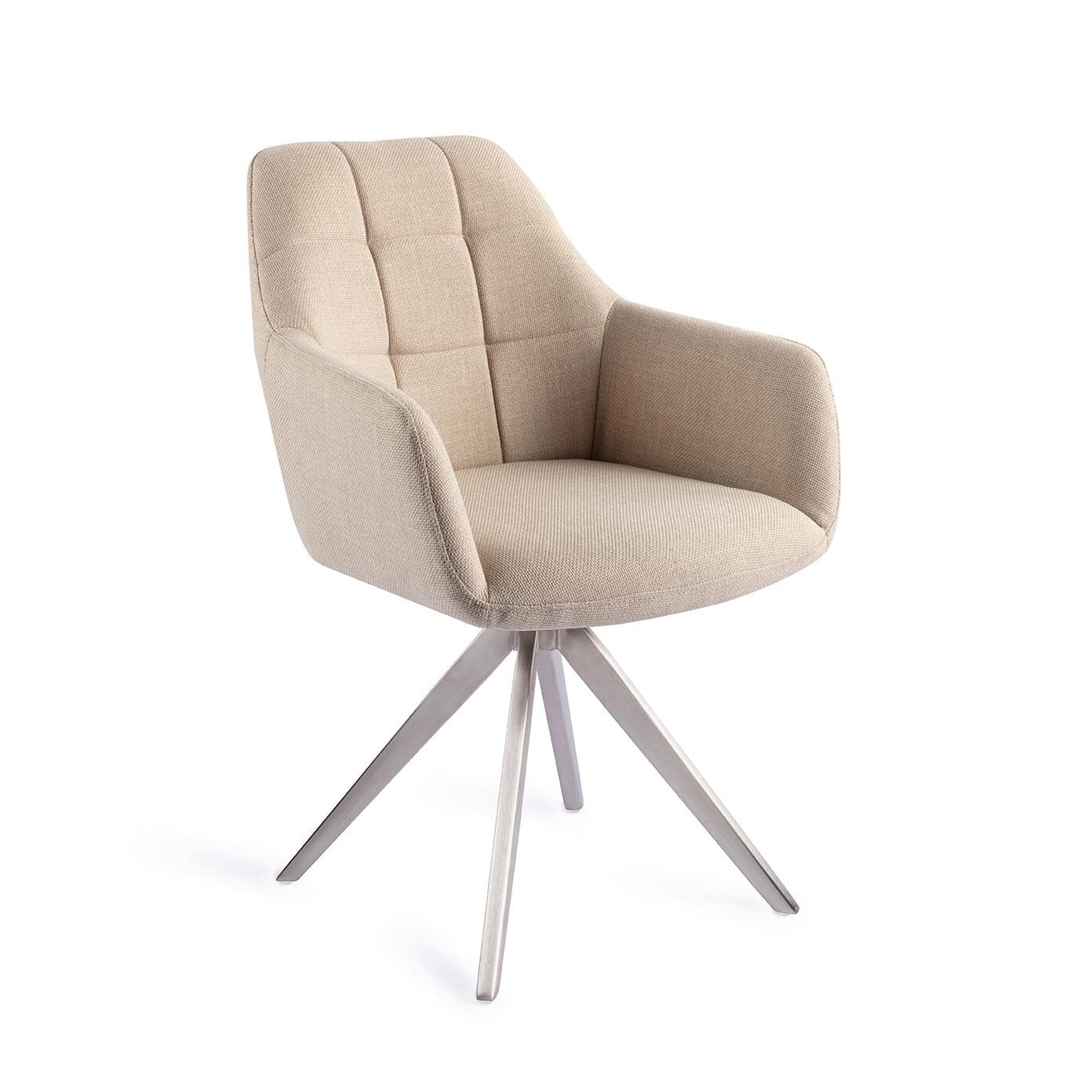 Jesper Home Draaibare Eetkamerstoel 'Noto' Turn Steel