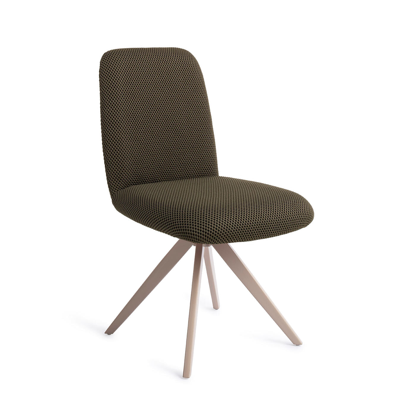 Jesper Home Draaibare Eetkamerstoel 'Taiwa' Turn Beige
