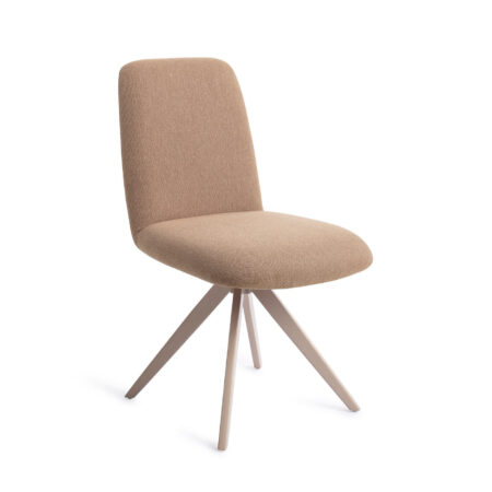 Jesper Home Draaibare Eetkamerstoel 'Taiwa' Turn Beige