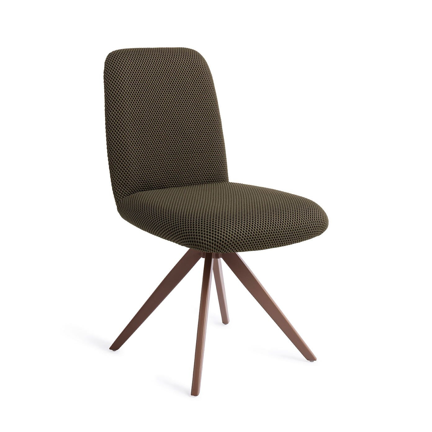 Jesper Home Draaibare Eetkamerstoel 'Taiwa' Turn Brown
