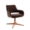 Jesper Home Draaifauteuil 'Oketo' kleur Chestnut Chase | Jesper Home