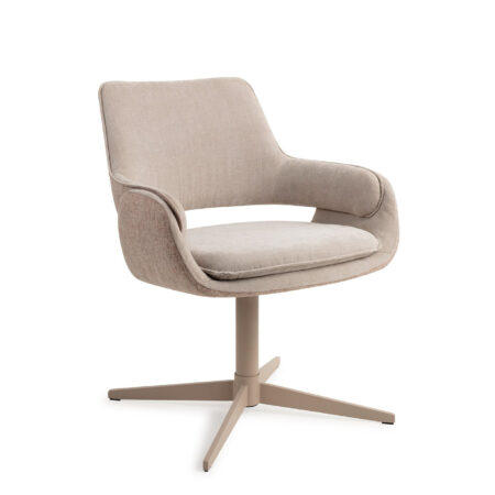 Jesper Home Draaifauteuil 'Oketo' kleur Driftwood Drive | Jesper Home