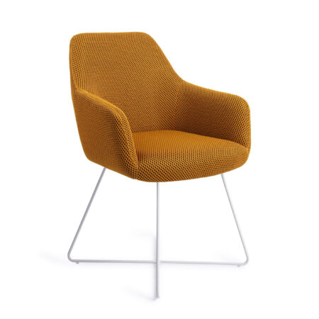 Jesper Home Eetkamerstoel 'Hiroo' Cross White