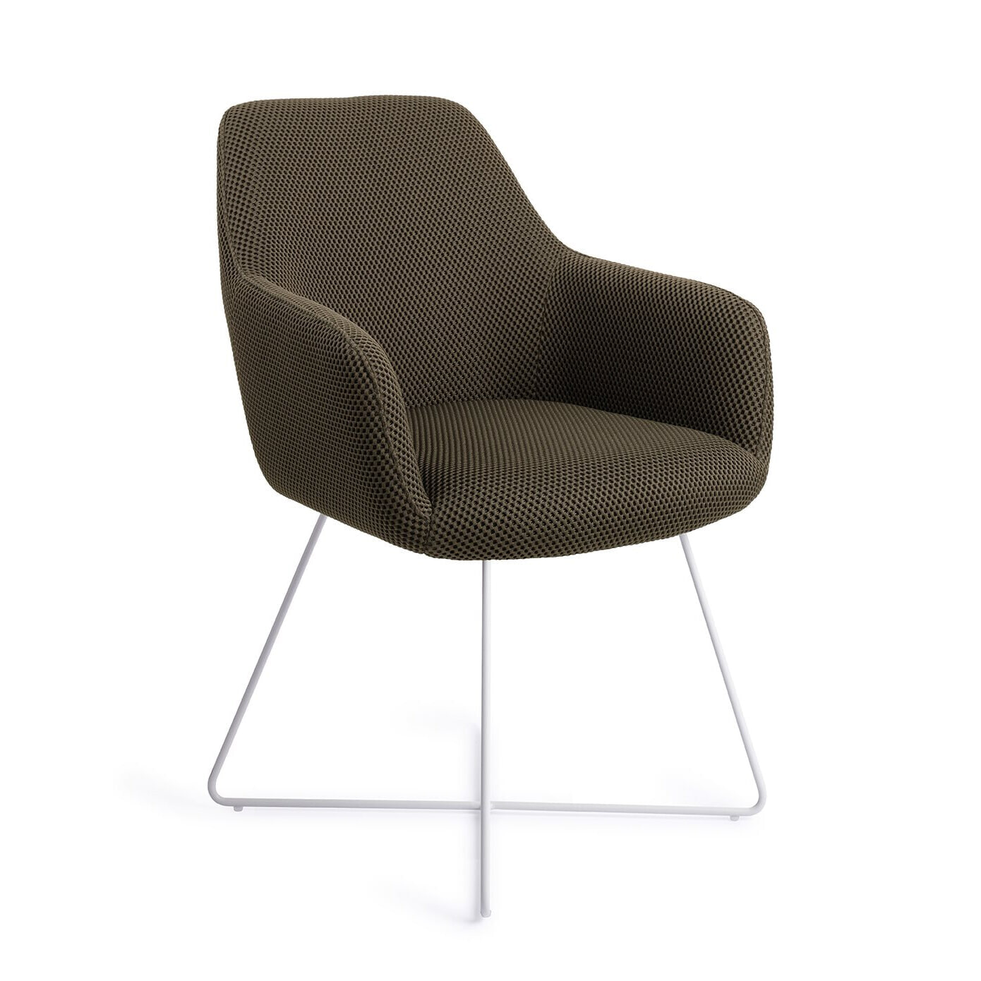 Jesper Home Eetkamerstoel 'Hiroo' Cross White
