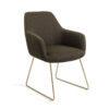 Jesper Home Eetkamerstoel 'Hiroo' Slide Gold