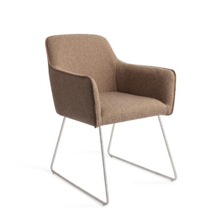 Jesper Home Eetkamerstoel 'Hofu' Slide Steel