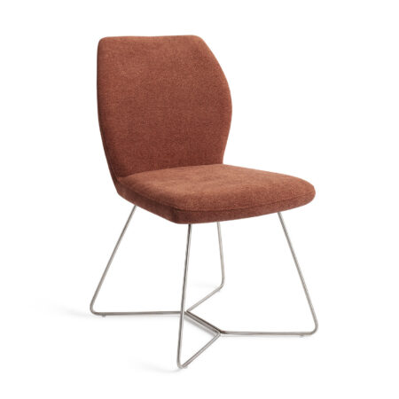 Jesper Home Eetkamerstoel 'Ikata' Beehive Steel