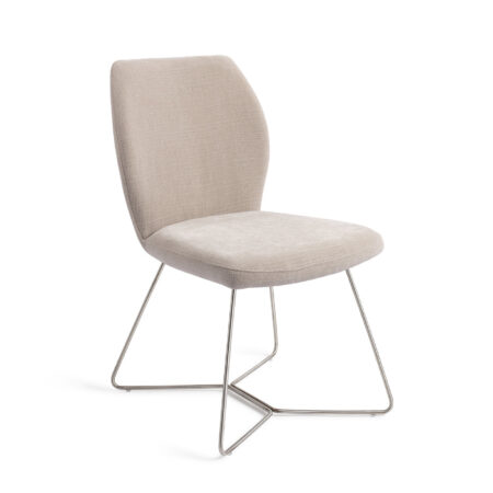 Jesper Home Eetkamerstoel 'Ikata' Beehive Steel