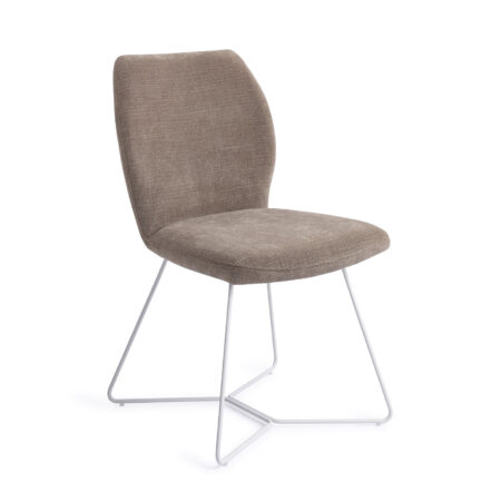 Jesper Home Eetkamerstoel 'Ikata' Beehive White