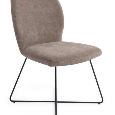 Jesper Home Eetkamerstoel 'Ikata' Cross Black