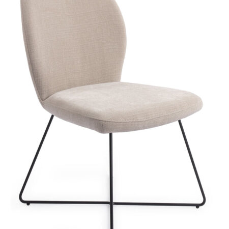 Jesper Home Eetkamerstoel 'Ikata' Cross Black