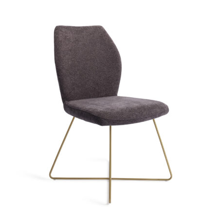 Jesper Home Eetkamerstoel 'Ikata' Cross Gold