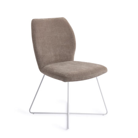 Jesper Home Eetkamerstoel 'Ikata' Cross White