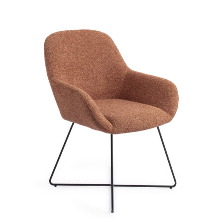 Jesper Home Eetkamerstoel 'Kushi' Cross Black