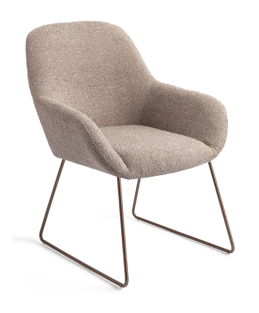 Jesper Home Eetkamerstoel 'Kushi' Slide Rose
