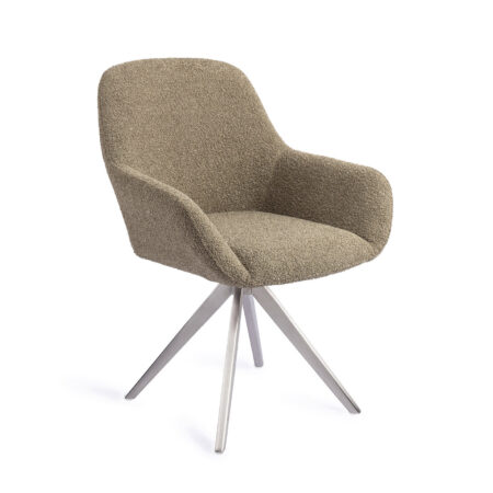 Jesper Home Eetkamerstoel 'Kushi' Turn Steel