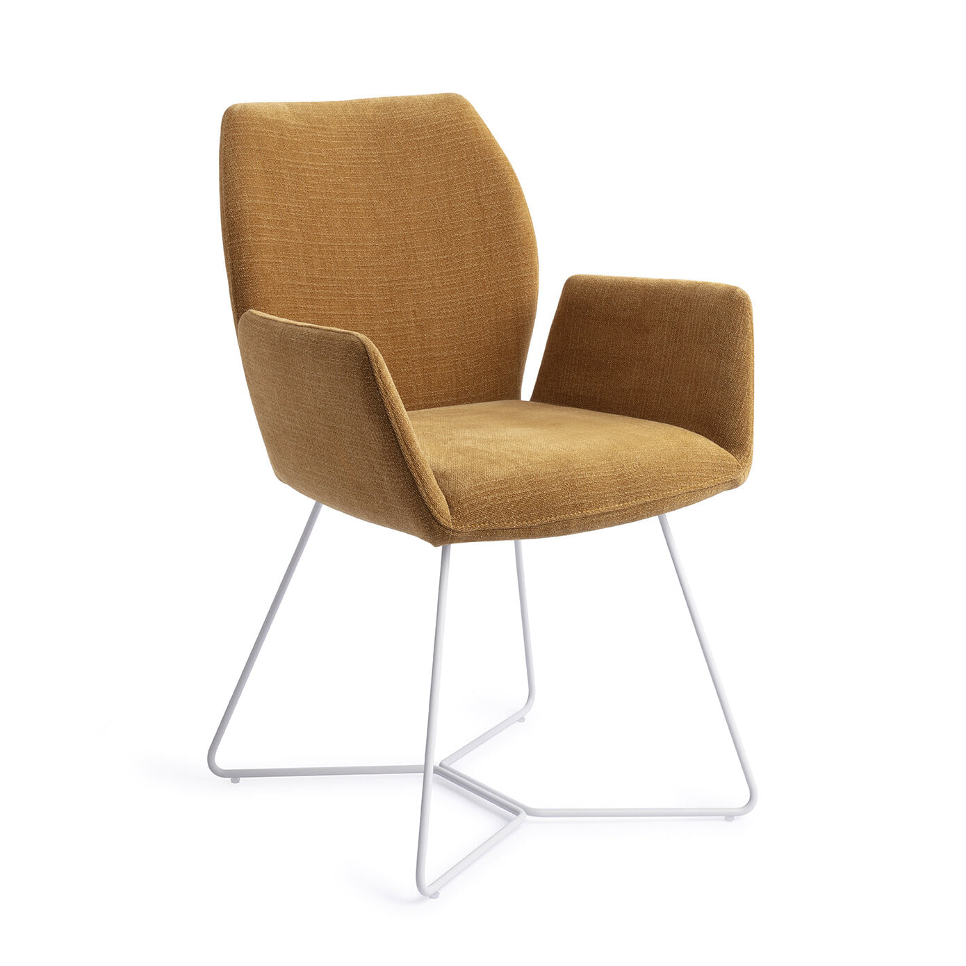 Jesper Home Eetkamerstoel 'Misaki' Beehive White