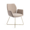 Jesper Home Eetkamerstoel 'Misaki' Cross Gold