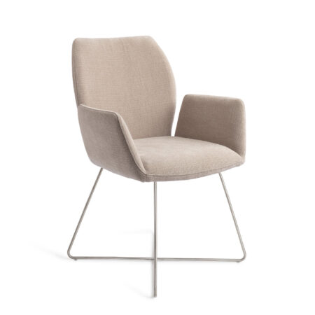 Jesper Home Eetkamerstoel 'Misaki' Cross Steel