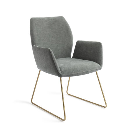 Jesper Home Eetkamerstoel 'Misaki' Slide Gold
