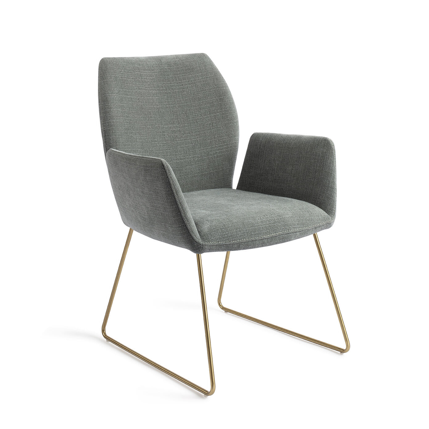 Jesper Home Eetkamerstoel 'Misaki' Slide Gold