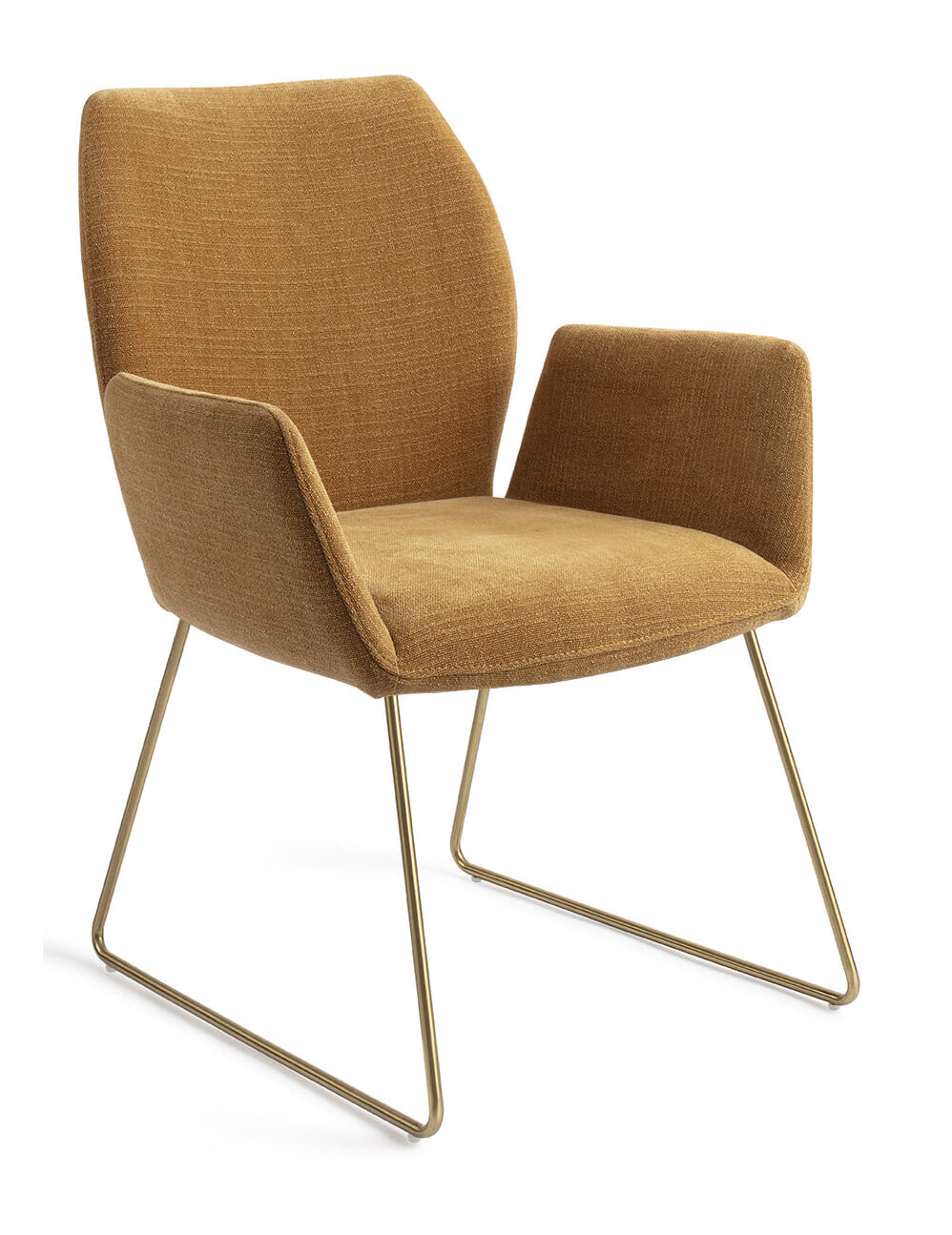 Jesper Home Eetkamerstoel 'Misaki' Slide Gold