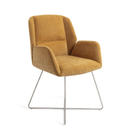 Jesper Home Eetkamerstoel 'Myoko' Cross Steel