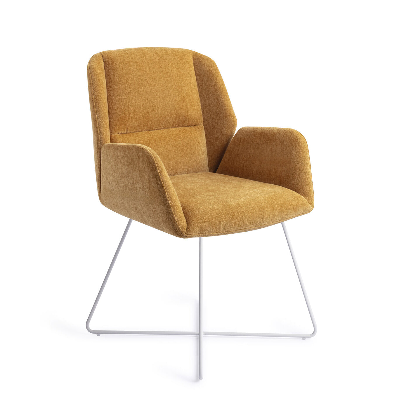 Jesper Home Eetkamerstoel 'Myoko' Cross White