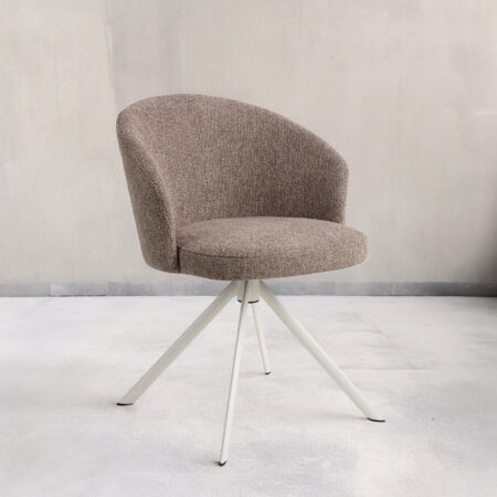 Jesper Home Eetkamerstoel 'Niimi' Revolve White
