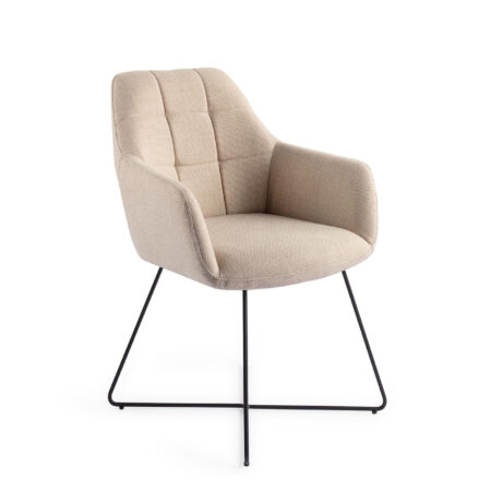 Jesper Home Eetkamerstoel 'Noto' Cross Black