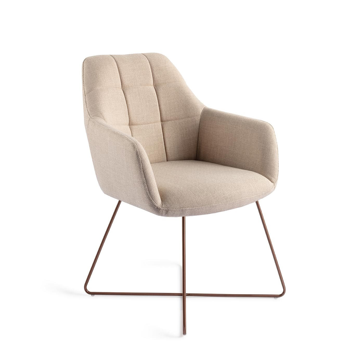 Jesper Home Eetkamerstoel 'Noto' Cross Rose