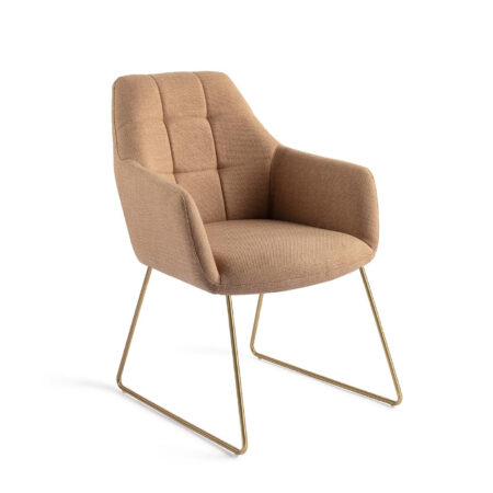 Jesper Home Eetkamerstoel 'Noto' Slide Gold