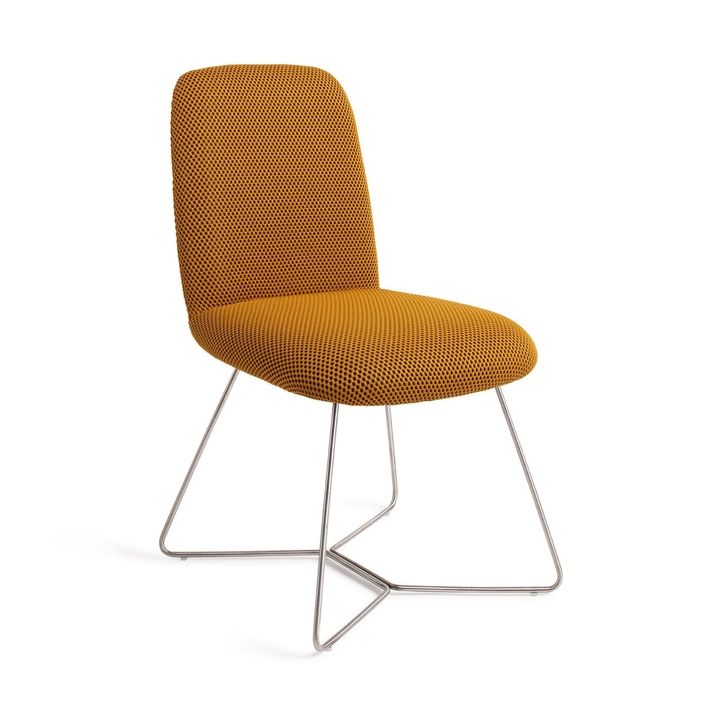 Jesper Home Eetkamerstoel 'Taiwa' Beehive Steel