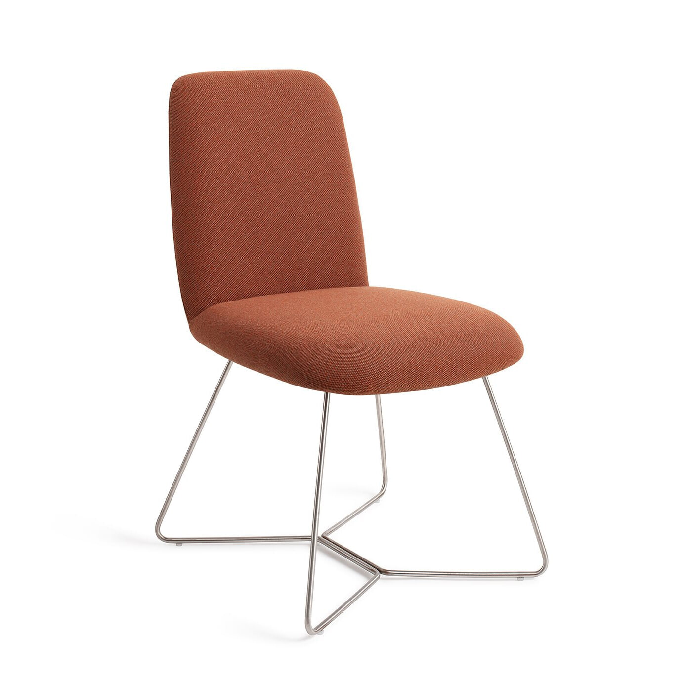 Jesper Home Eetkamerstoel 'Taiwa' Beehive Steel