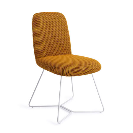 Jesper Home Eetkamerstoel 'Taiwa' Beehive White
