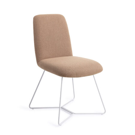 Jesper Home Eetkamerstoel 'Taiwa' Beehive White