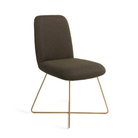 Jesper Home Eetkamerstoel 'Taiwa' Cross Gold
