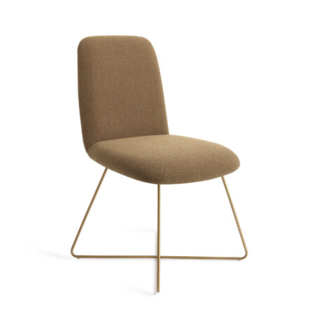 Jesper Home Eetkamerstoel 'Taiwa' Cross Gold