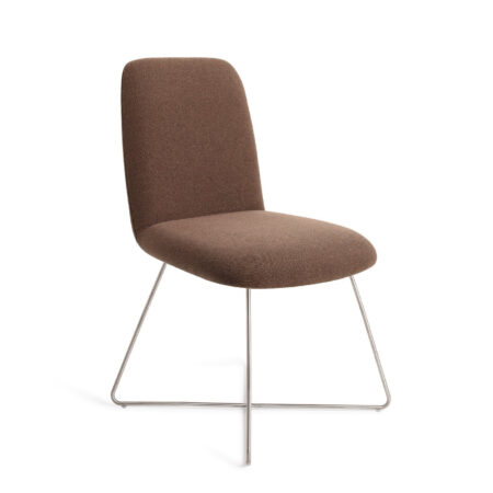 Jesper Home Eetkamerstoel 'Taiwa' Cross Steel