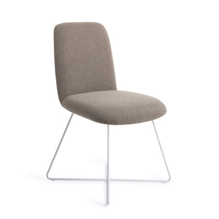 Jesper Home Eetkamerstoel 'Taiwa' Cross White